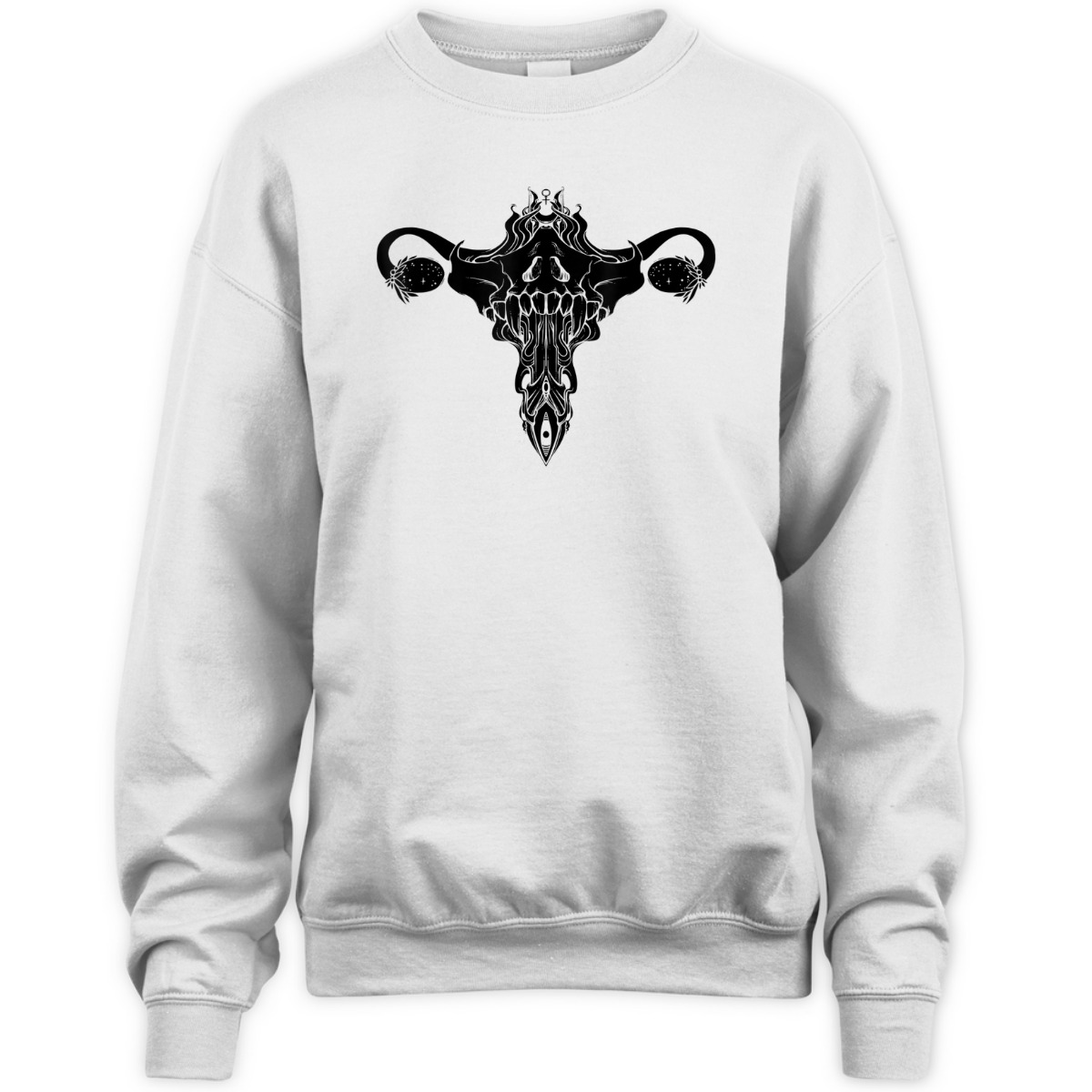 Death Metal Uterus Feminism Symbol T-Shirt Death Metal Uterus Feminism Symbol T-Shirt