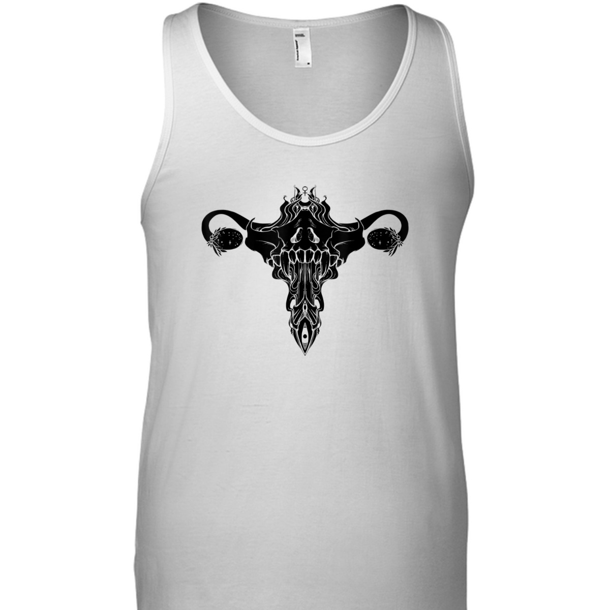 Death Metal Uterus Feminism Symbol T-Shirt