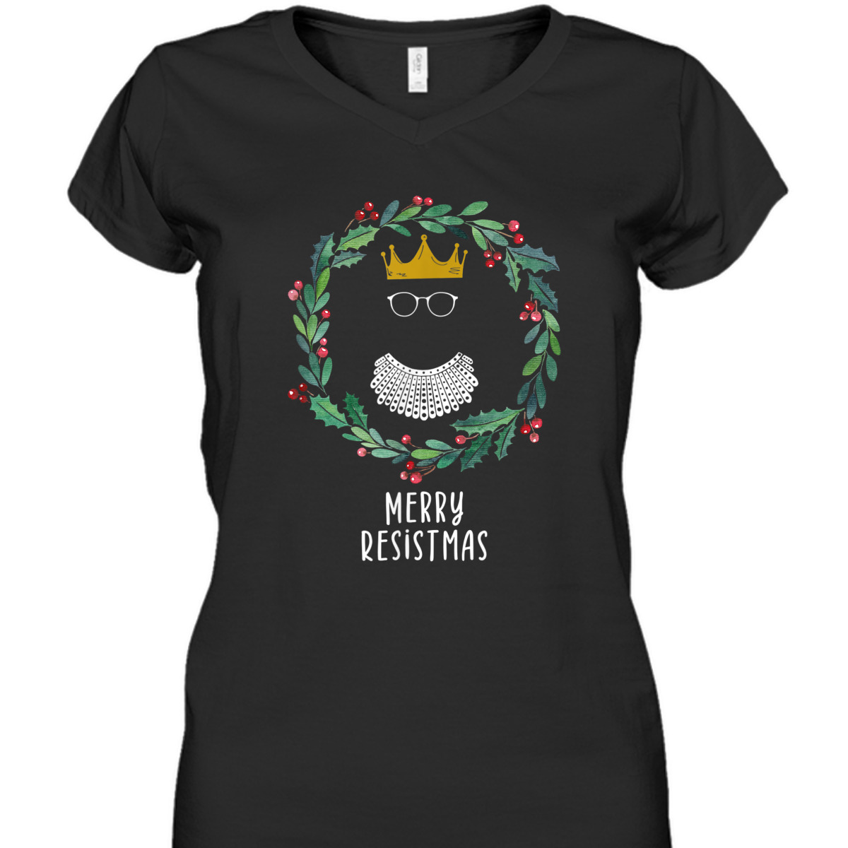 Merry Resistmas, Feminist Christmas T-Shirt Merry Resistmas, Feminist Christmas T-Shirt