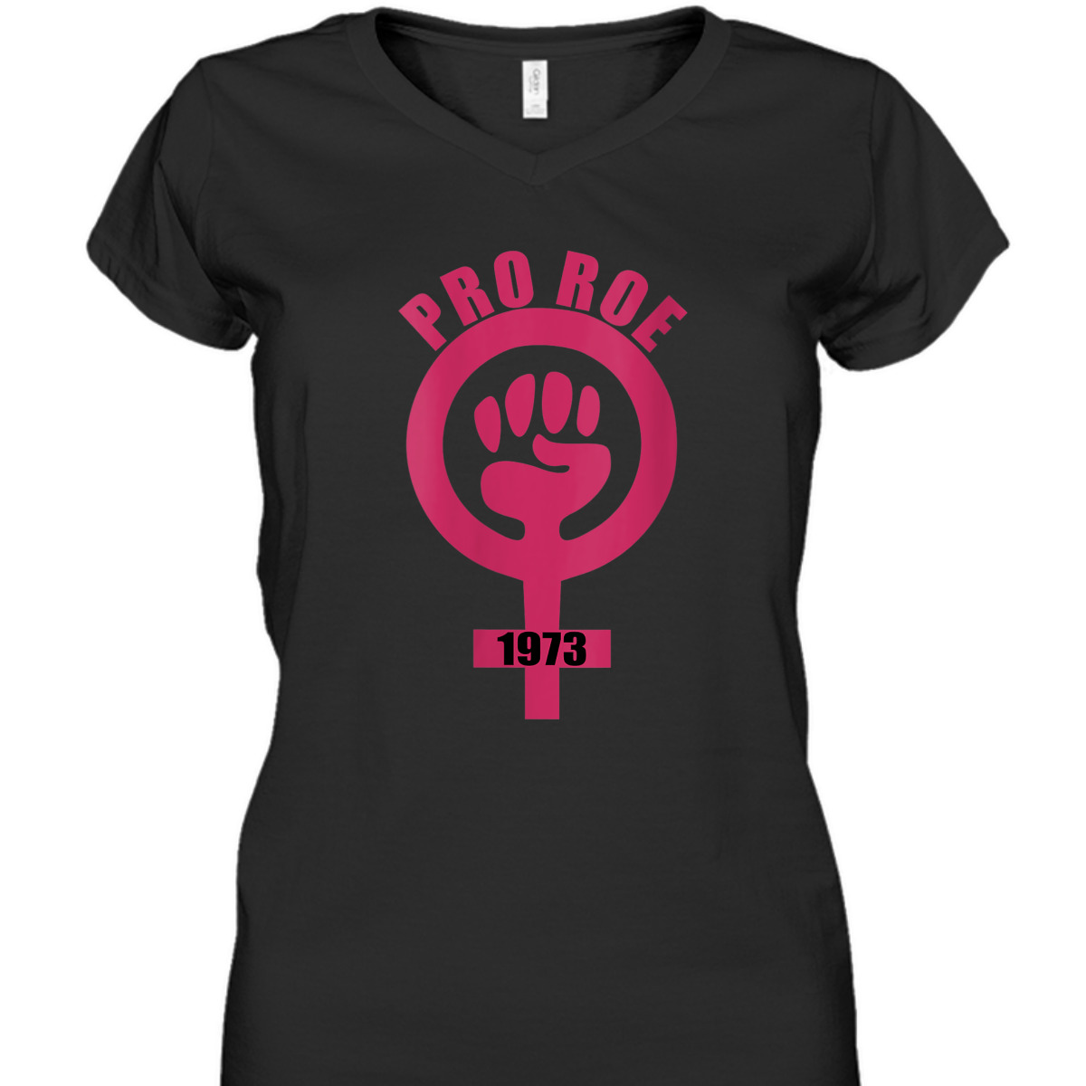 Womens 1973 Pro Roe Rights Feminist Fist Symbol T-Shirt Womens 1973 Pro Roe Rights Feminist Fist Symbol T-Shirt