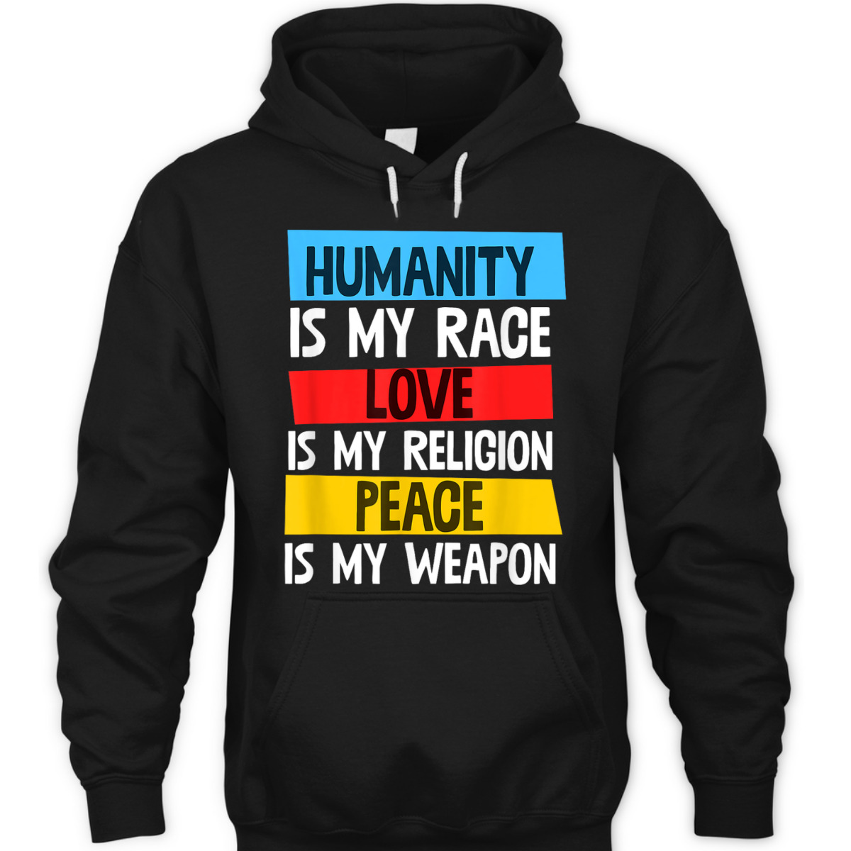 Humanity Love Peace Hippie Feminism Environmentalism T-Shirt