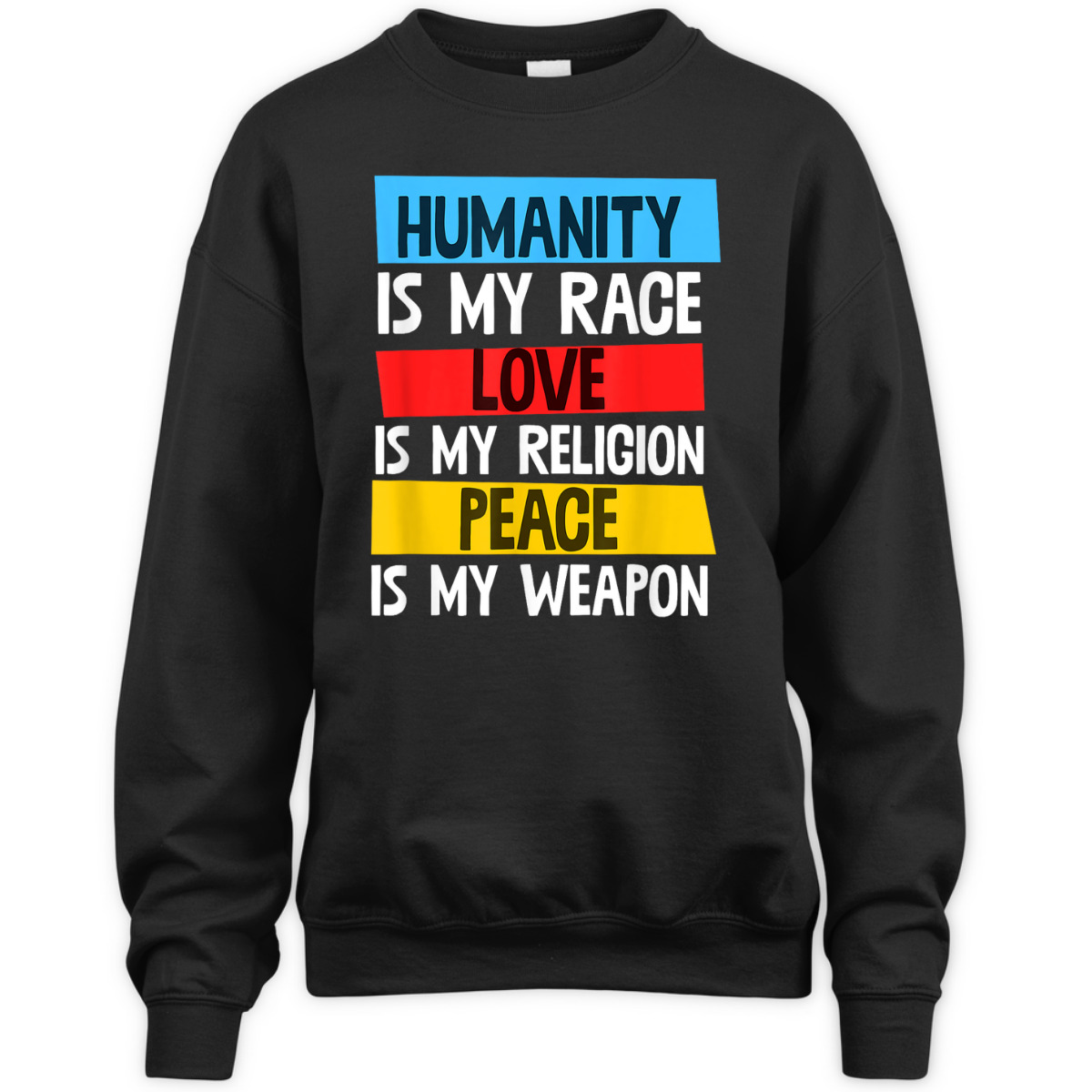 Humanity Love Peace Hippie Feminism Environmentalism T-Shirt Humanity Love Peace Hippie Feminism Environmentalism T-Shirt