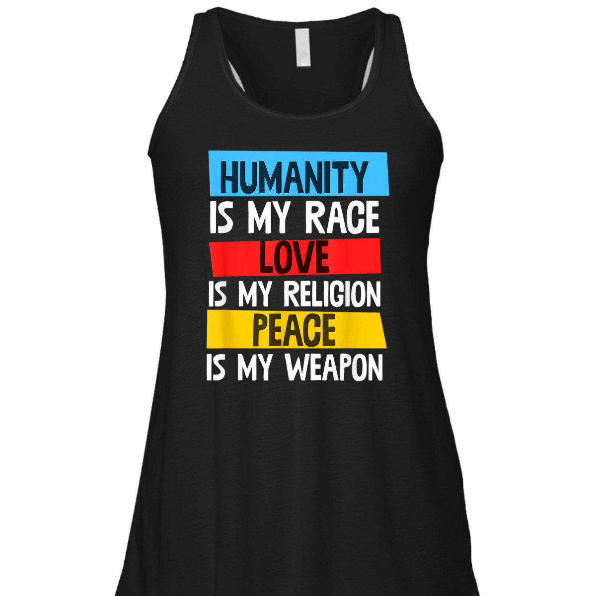 Humanity Love Peace Hippie Feminism Environmentalism T-Shirt