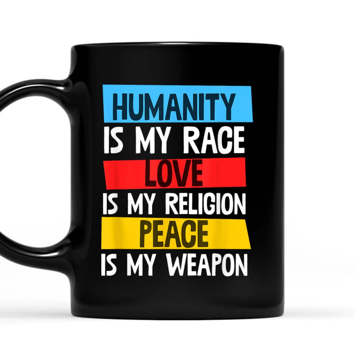 Humanity Love Peace Hippie Feminism Environmentalism T-Shirt