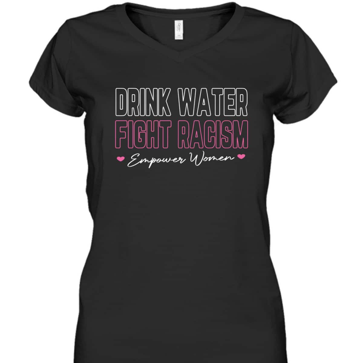 Empowerd Women Fight Racism Empower Women Feminist T-Shirt Empowerd Women Fight Racism Empower Women Feminist T-Shirt