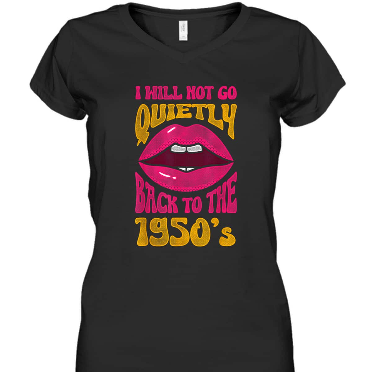 I Will Not Go Quietly Back To The 1950s Feminism Feminist T-Shirt