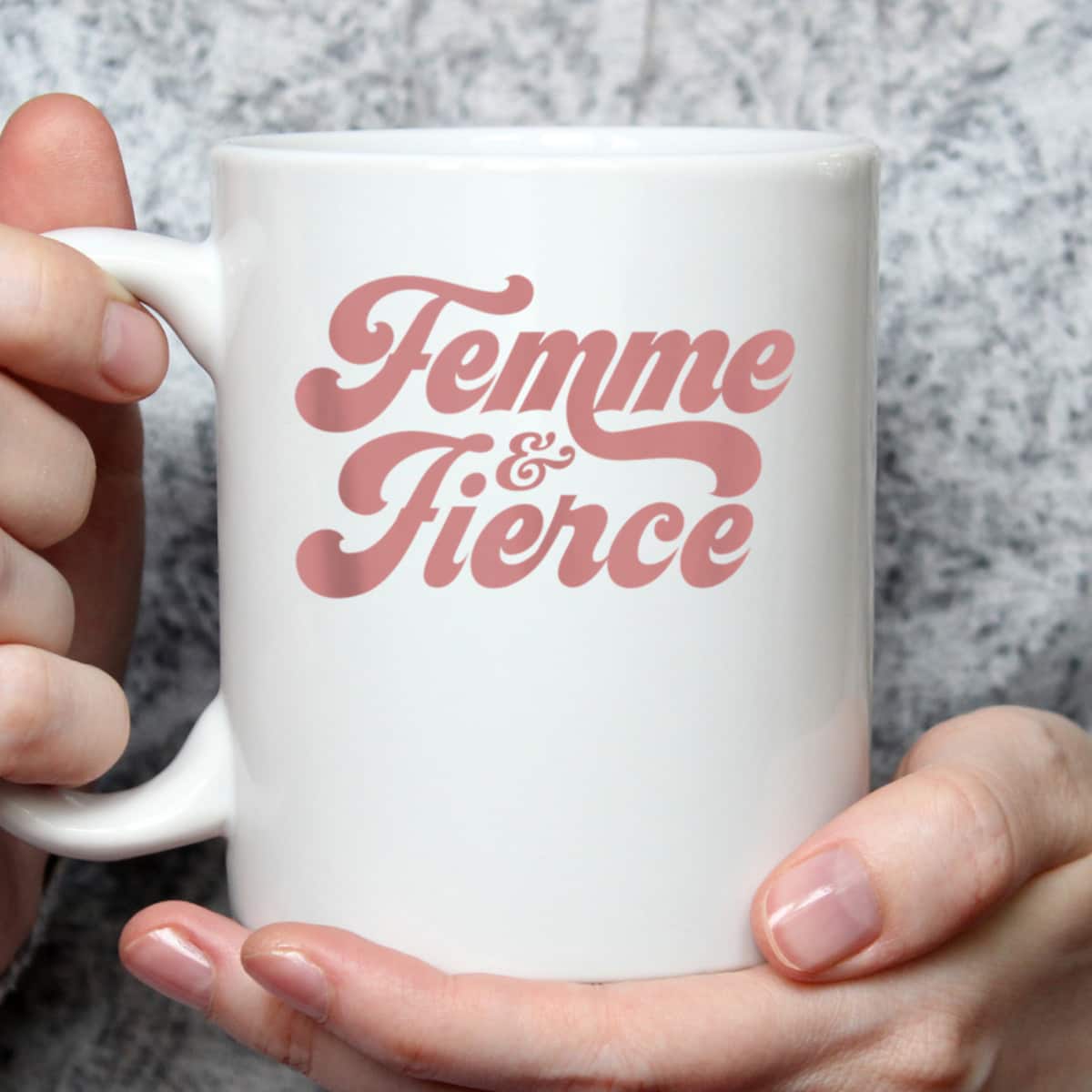 Femme And Fierce - Feminism Saying T-Shirt
