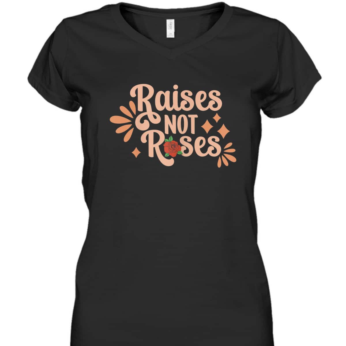Womens Raises Not Roses, Womens Rights Feminist Equality Valentines T-Shirt