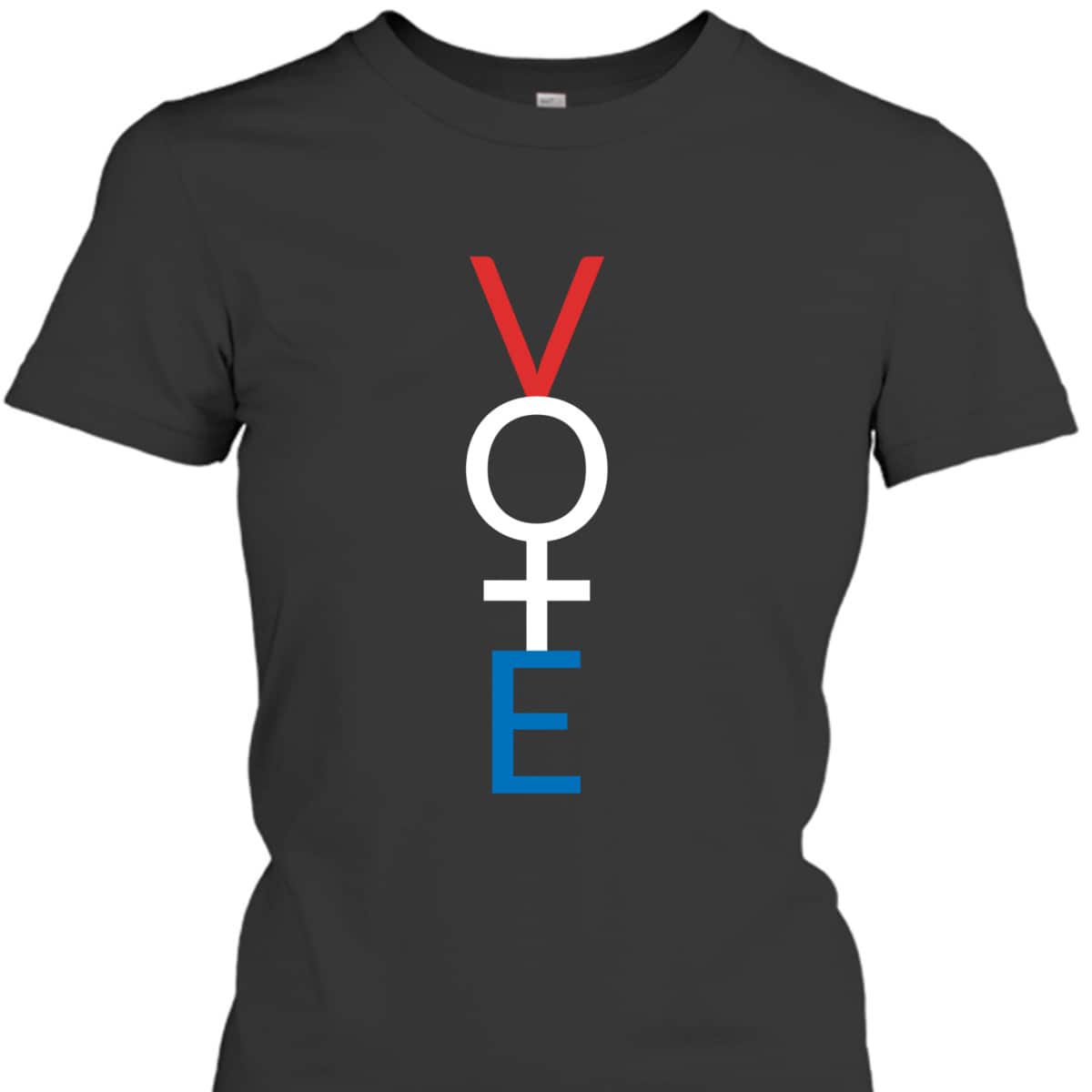 Feminist Vote Red White Blue Voting Election Gift T-Shirt