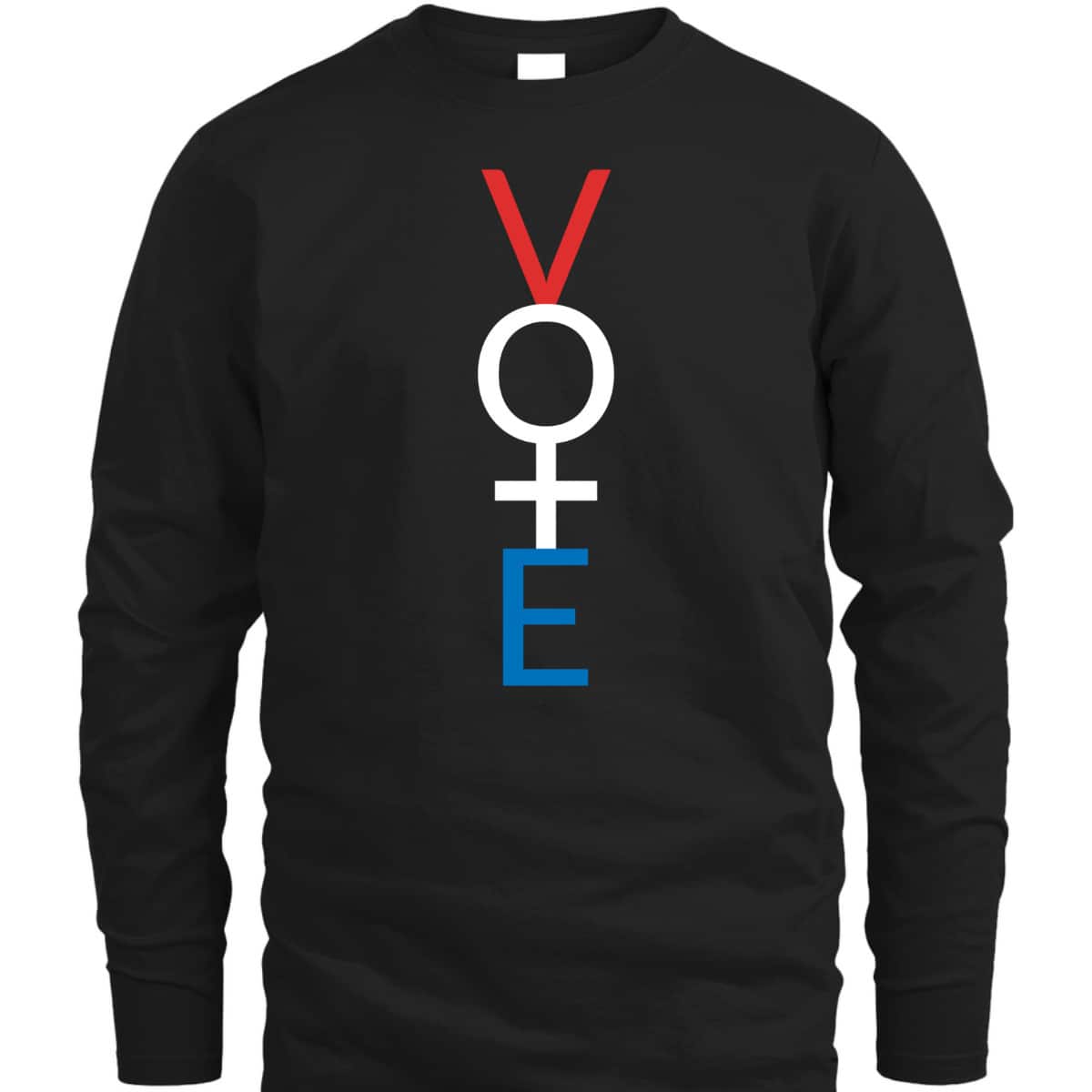 Feminist Vote Red White Blue Voting Election Gift T-Shirt
