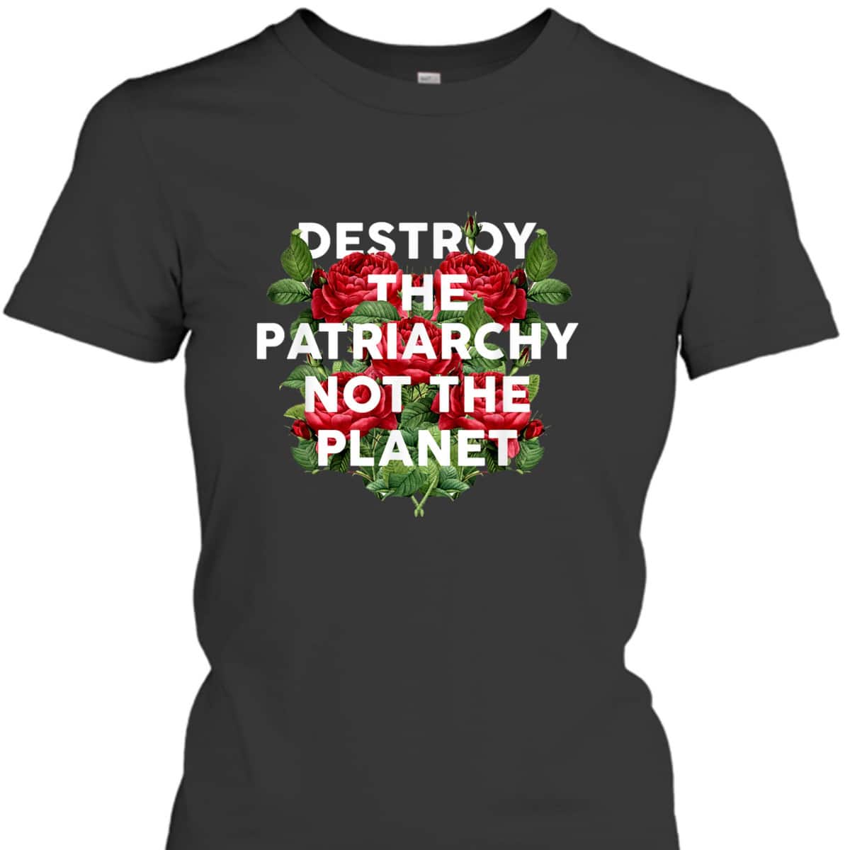 Destroy The Patriarchy Not The Planet Feminist T-Shirt