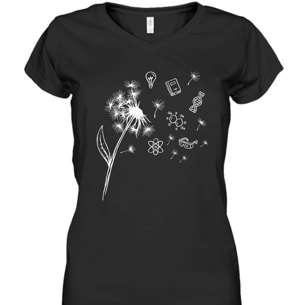 Science Cute Female Scientist Funny Steminist T-Shirt Science Cute Female Scientist Funny Steminist T-Shirt
