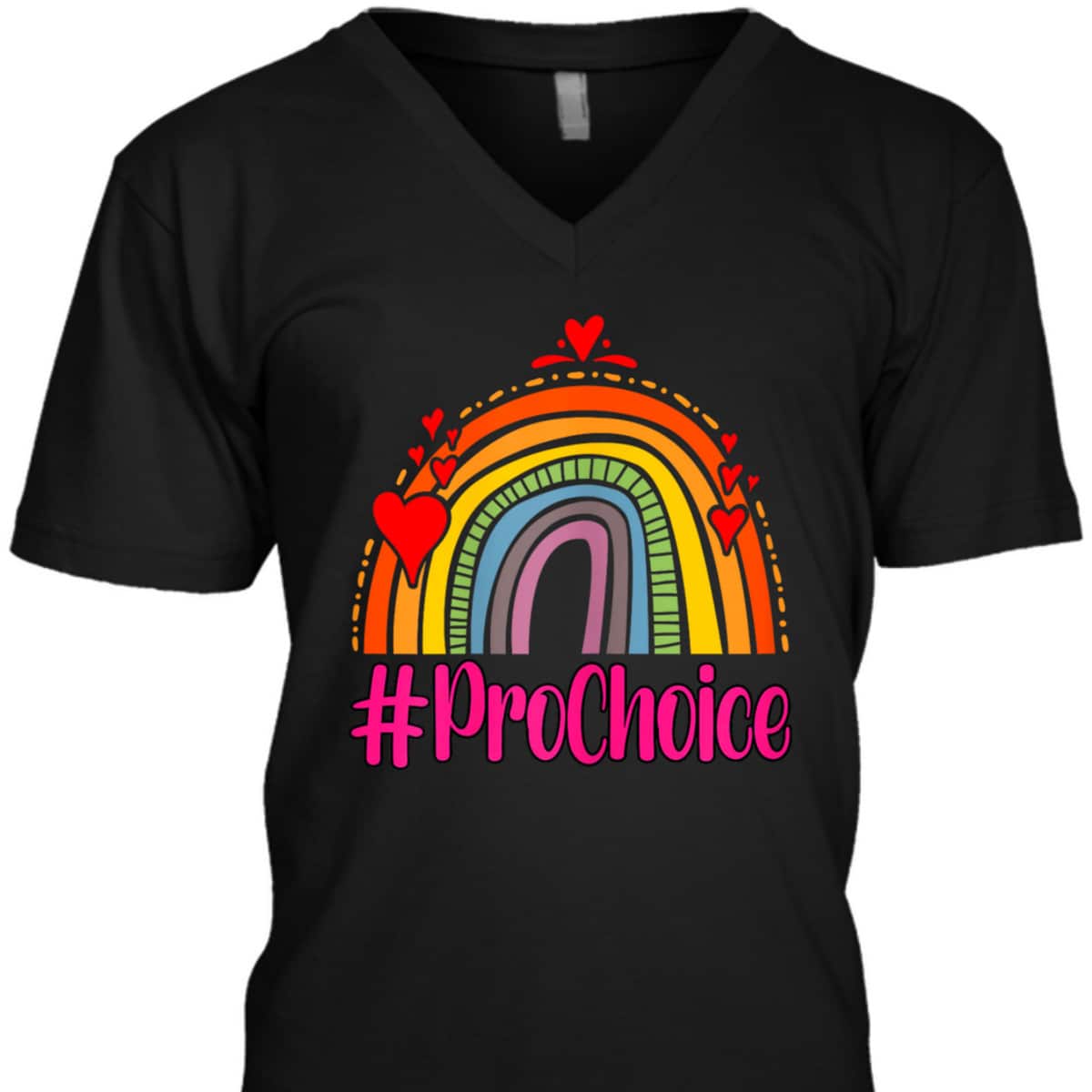 Prochoice Rainbow Feminism Reproductice Right T-Shirt Prochoice Rainbow Feminism Reproductice Right T-Shirt