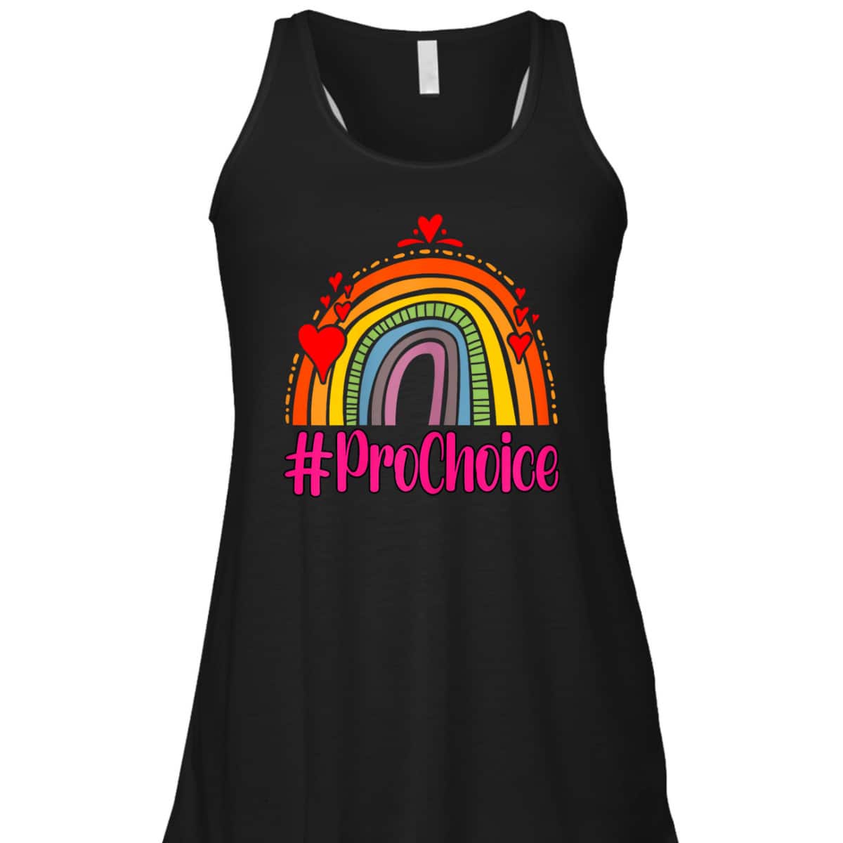 Prochoice Rainbow Feminism Reproductice Right T-Shirt Prochoice Rainbow Feminism Reproductice Right T-Shirt