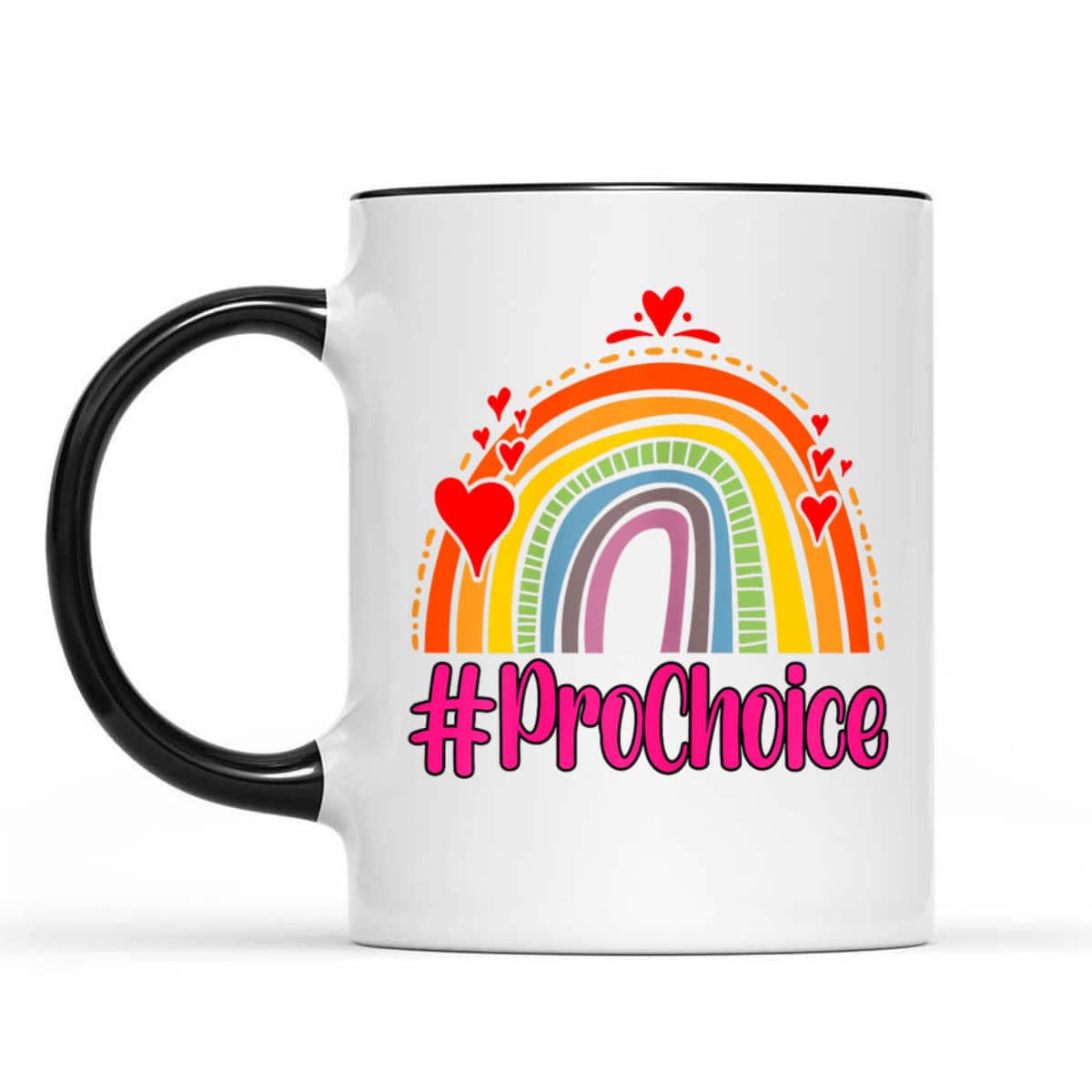 Prochoice Rainbow Feminism Reproductice Right T-Shirt Prochoice Rainbow Feminism Reproductice Right T-Shirt