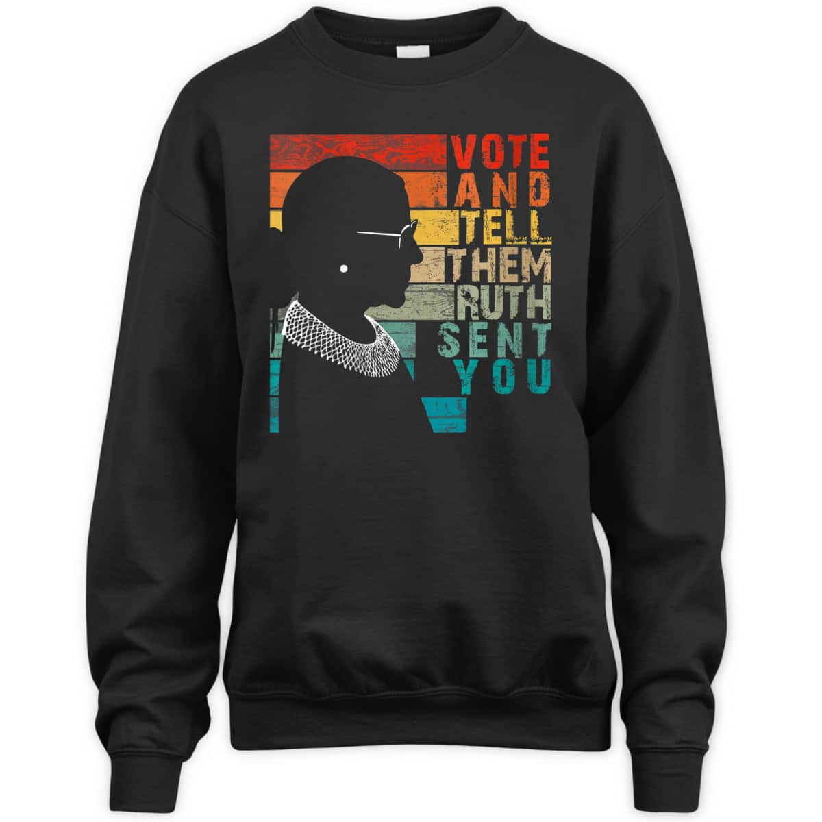 Womens Vote & Tell Them Ruth Sent You Feminist Ruth Bader Ginsburg T-Shirt Womens Vote & Tell Them Ruth Sent You Feminist Ruth Bader Ginsburg T-Shirt