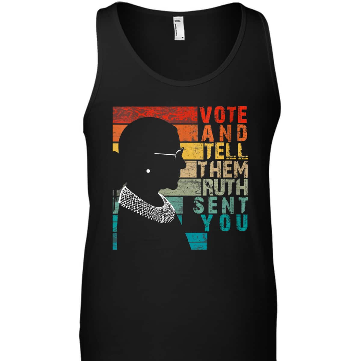 Womens Vote & Tell Them Ruth Sent You Feminist Ruth Bader Ginsburg T-Shirt Womens Vote & Tell Them Ruth Sent You Feminist Ruth Bader Ginsburg T-Shirt