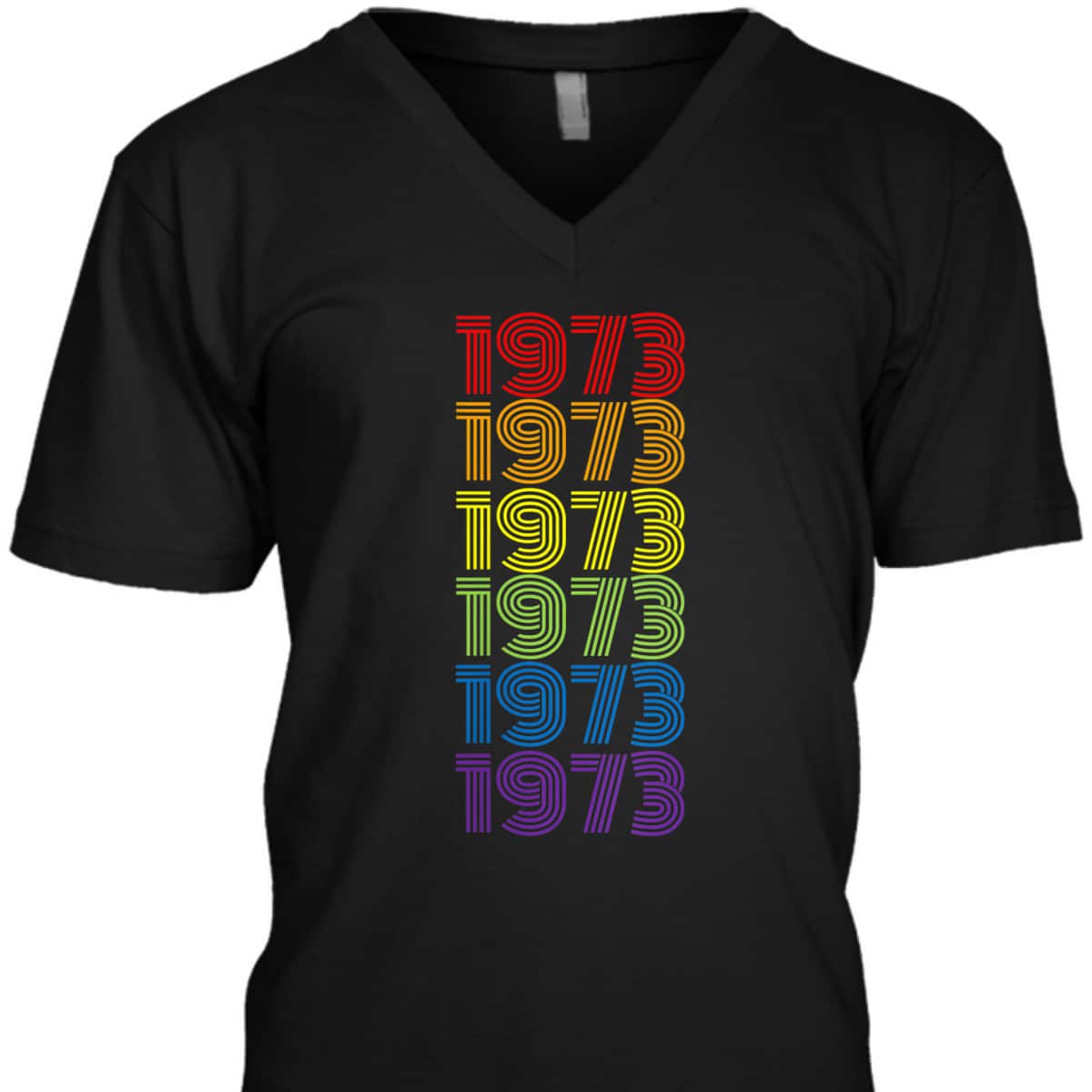 Womens Protect Roe V Wade 1973 Pro-Choice Feminist Retro Rainbow T-Shirt Womens Protect Roe V Wade 1973 Pro-Choice Feminist Retro Rainbow T-Shirt