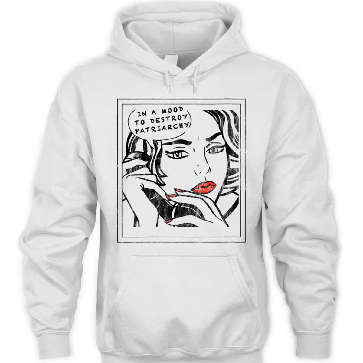 Womens In A Mood To Destroy The Patriarchy Feminist Women Rights T-Shirt