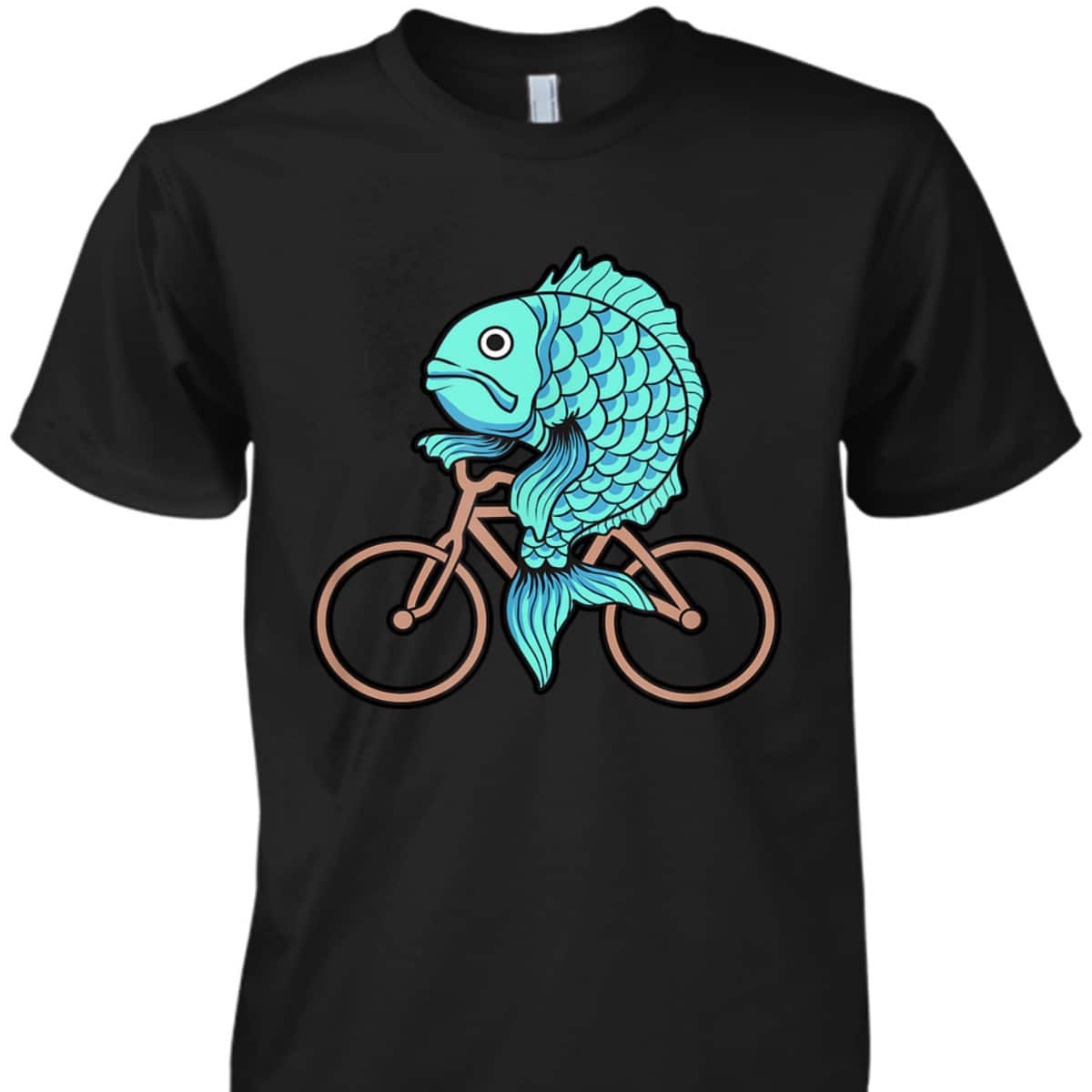Fish On A Bicycle Rights Pro Choice Feminist T-Shirt