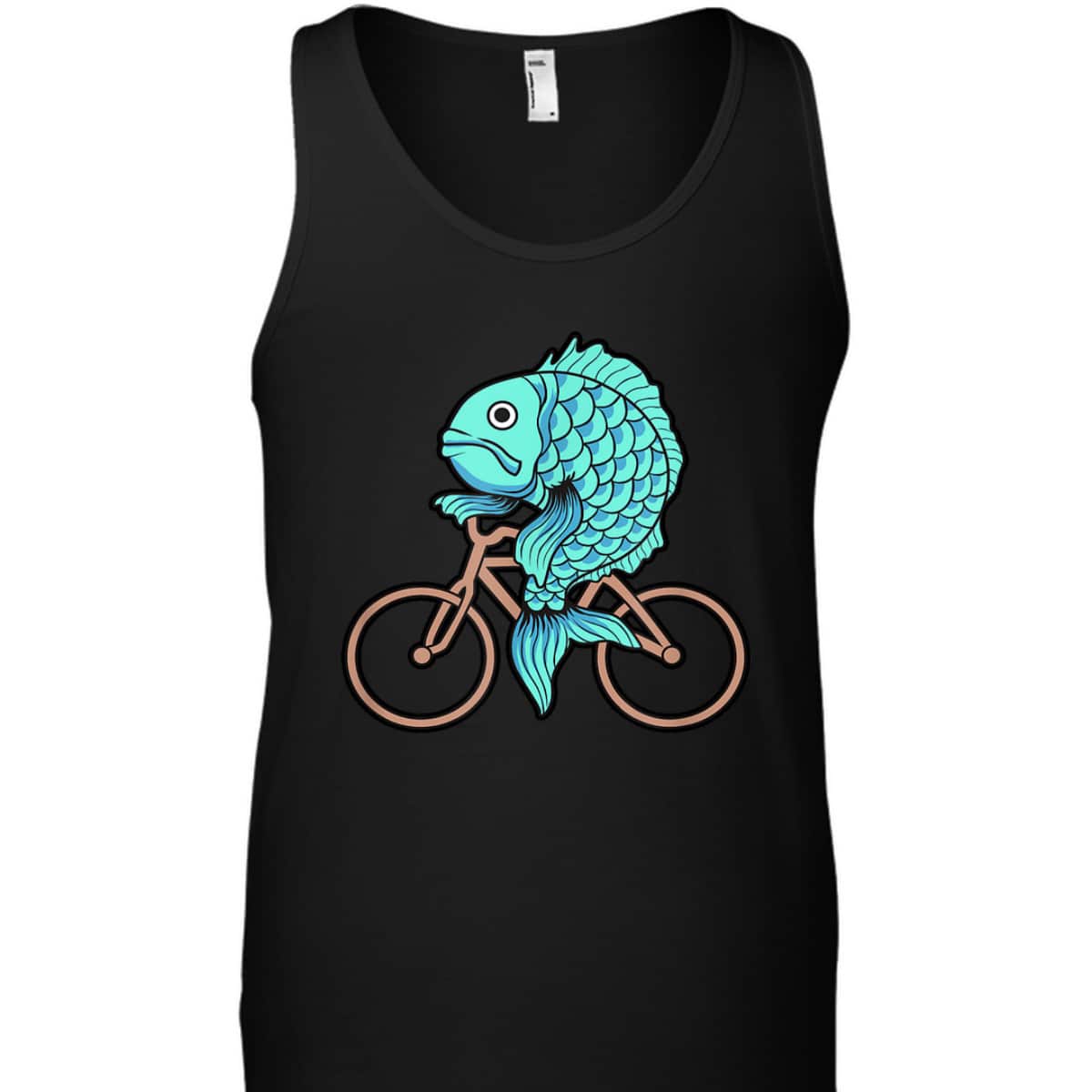 Fish On A Bicycle Rights Pro Choice Feminist T-Shirt
