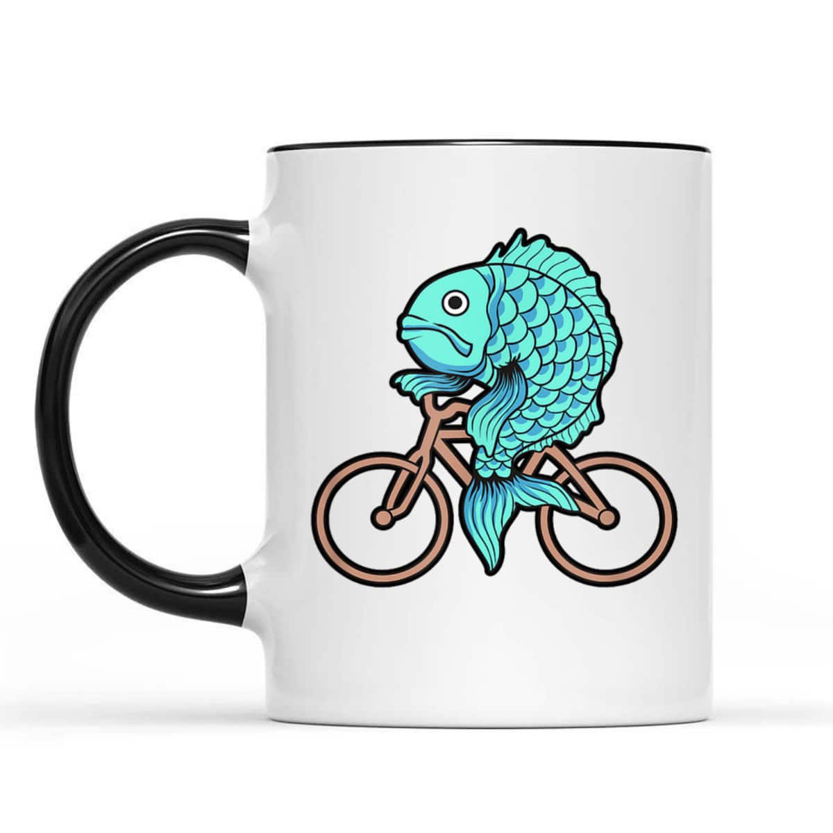 Fish On A Bicycle Rights Pro Choice Feminist T-Shirt