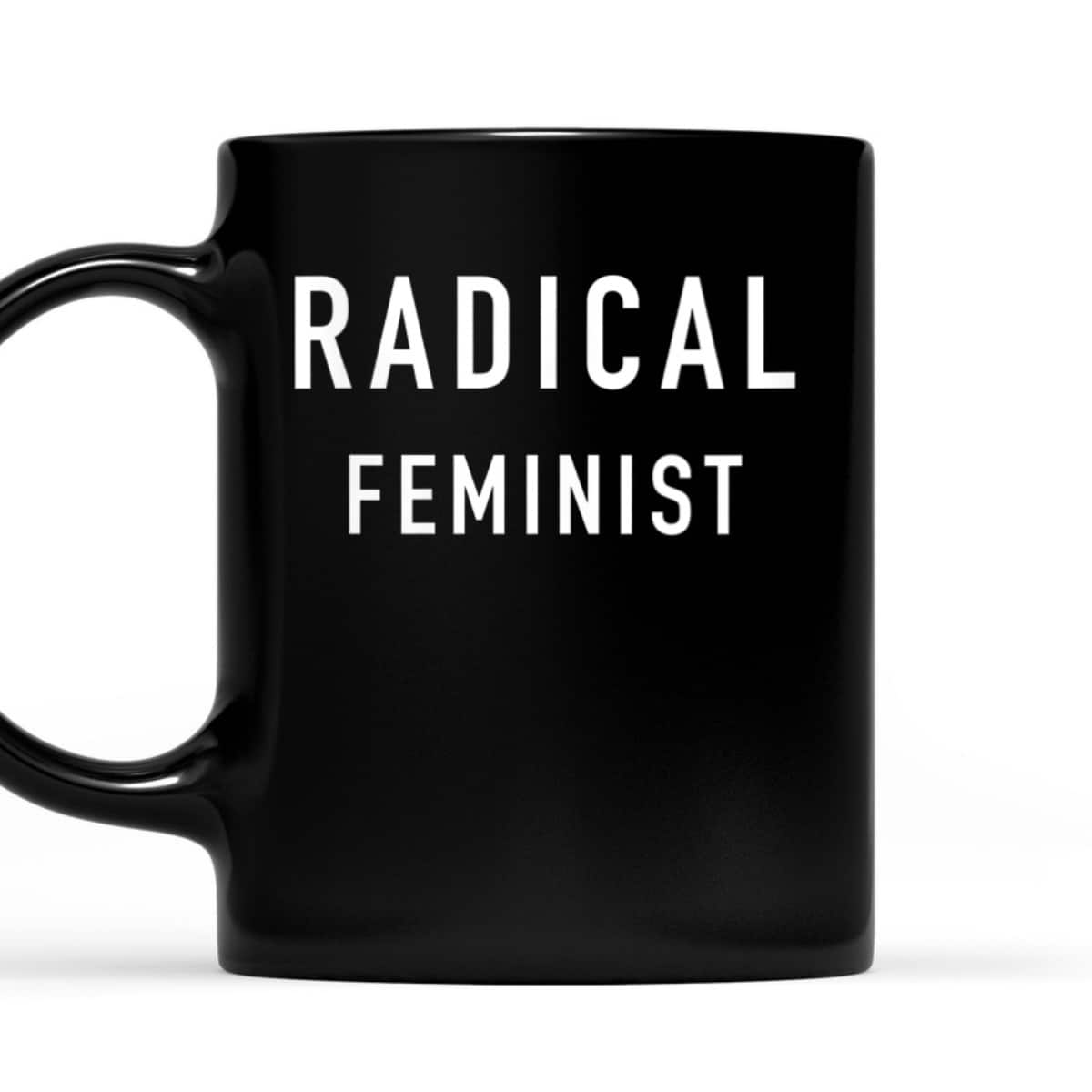 Womens RADICAL FEMINIST David T-Shirt