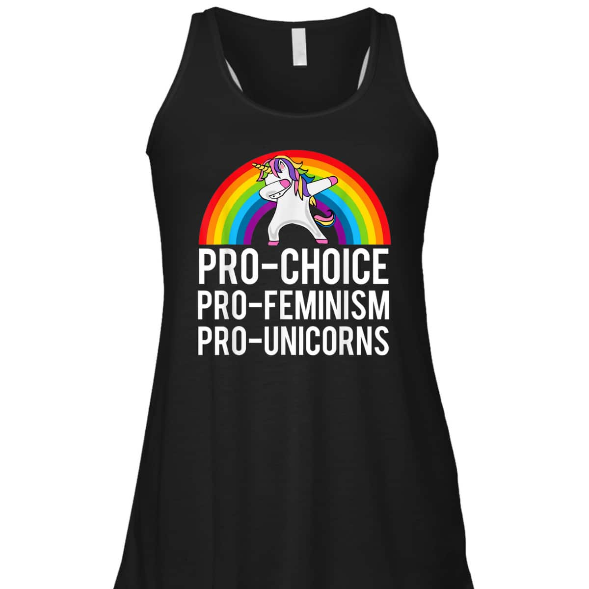 Pro Choice Pro Feminism Pro Unicorn Pro Abortion Protest T-Shirt