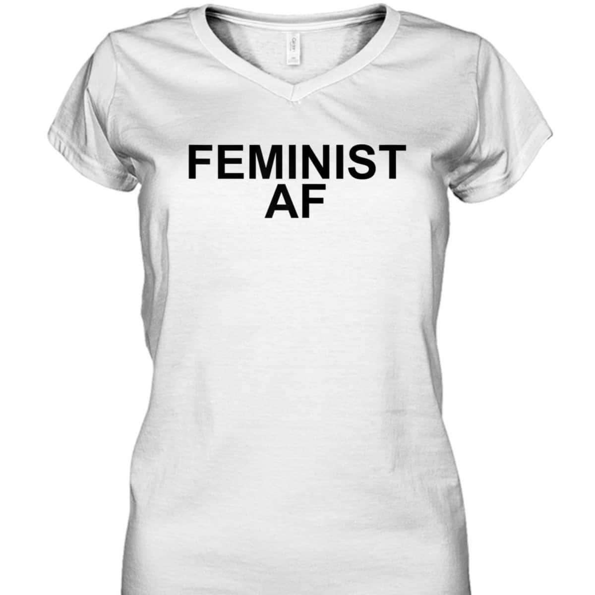 Womens Feminist AF Feminism T-Shirt Womens Feminist AF Feminism T-Shirt