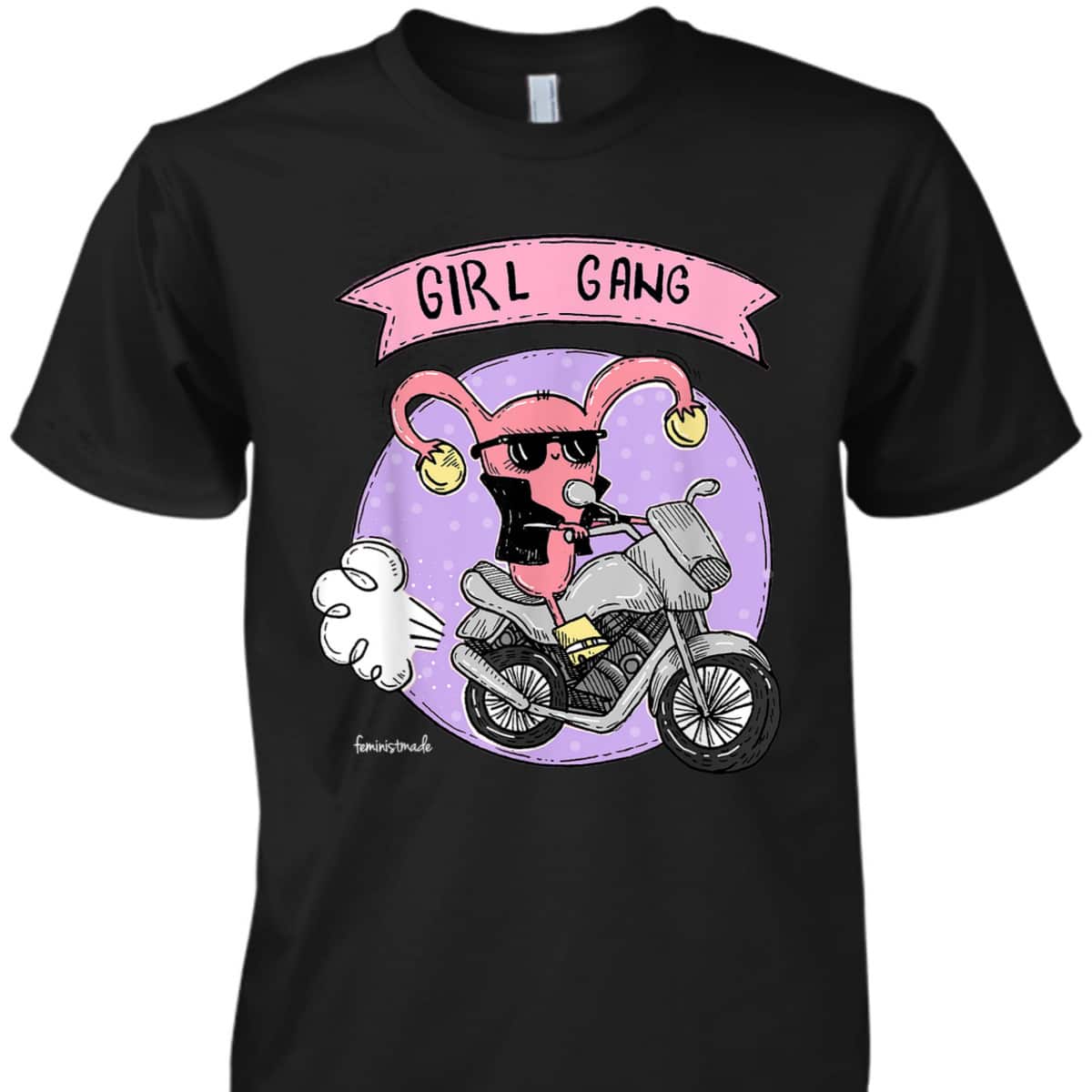 Girl Gang Uterus Feminist T-Shirt