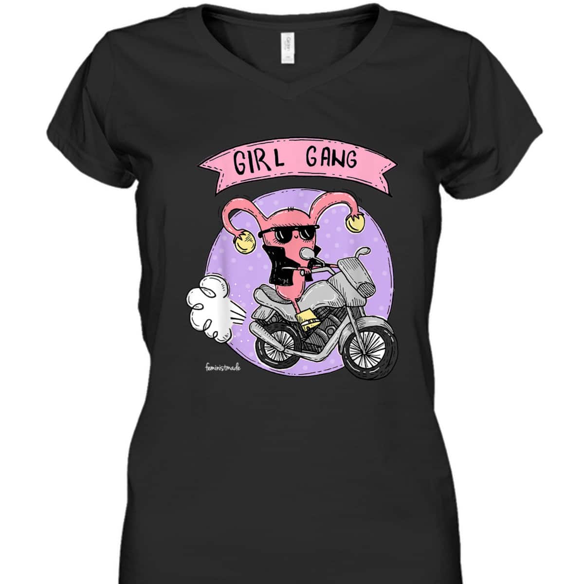 Girl Gang Uterus Feminist T-Shirt