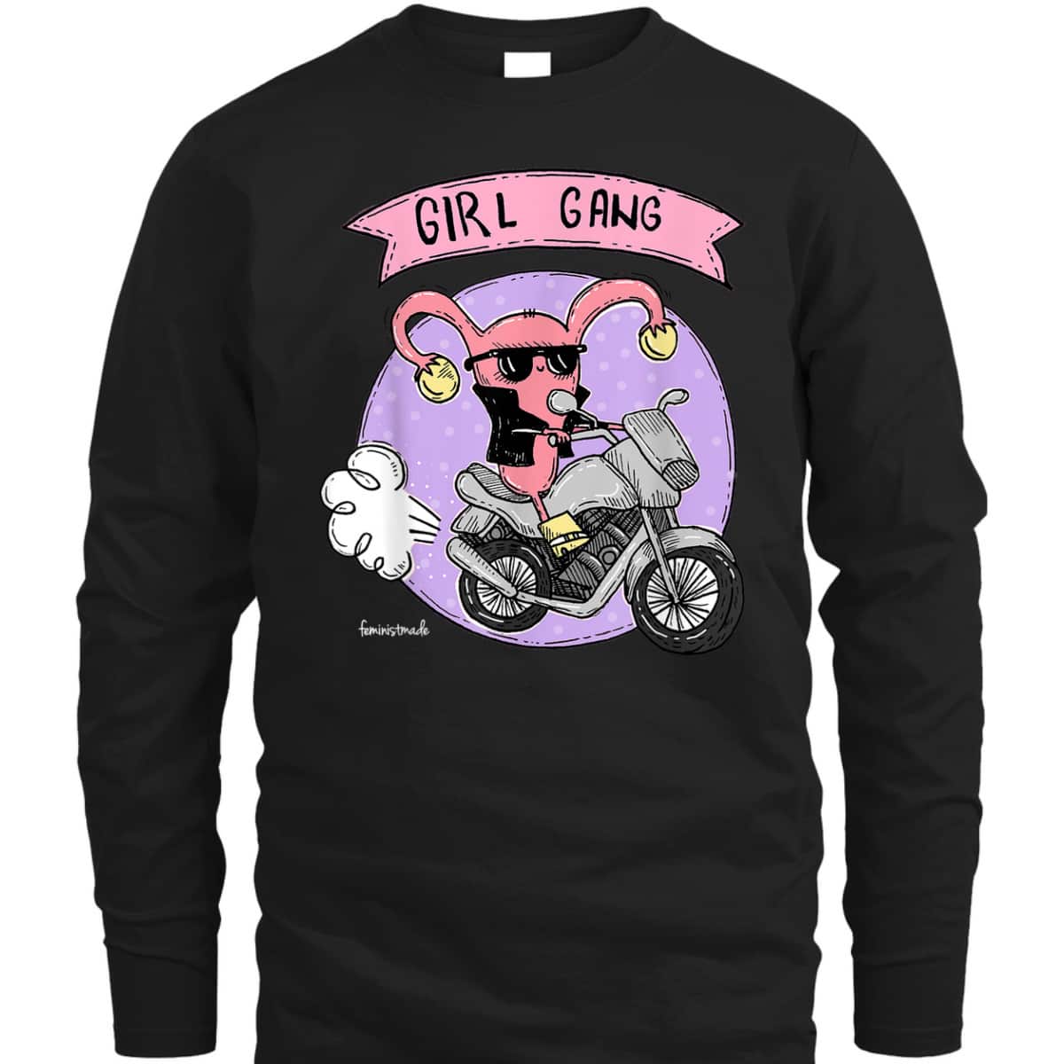 Girl Gang Uterus Feminist T-Shirt Girl Gang Uterus Feminist T-Shirt