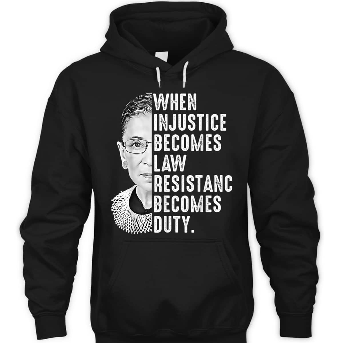 Ruth Bader Ginsburg Pro Choice My Body My Choice Feminist T-Shirt