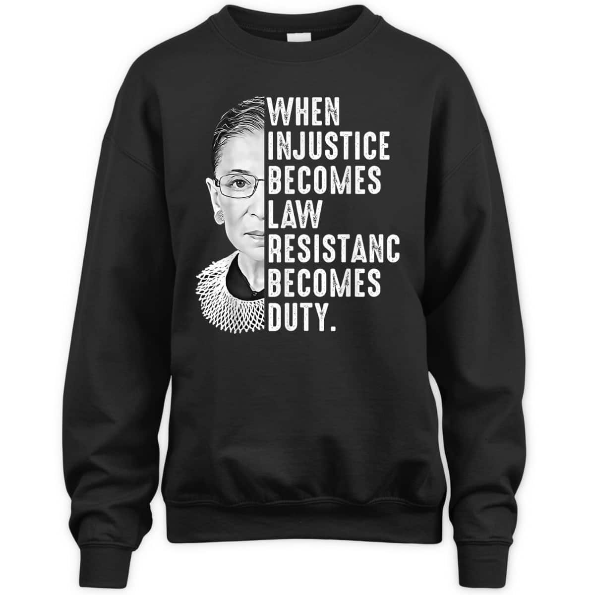 Ruth Bader Ginsburg Pro Choice My Body My Choice Feminist T-Shirt
