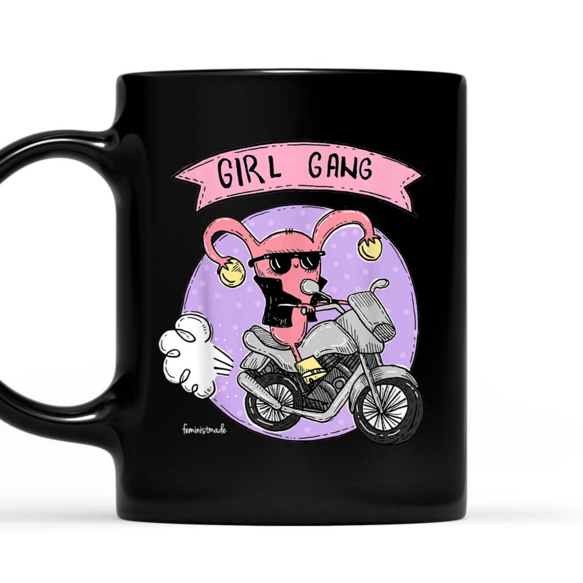Girl Gang Uterus Feminist T-Shirt