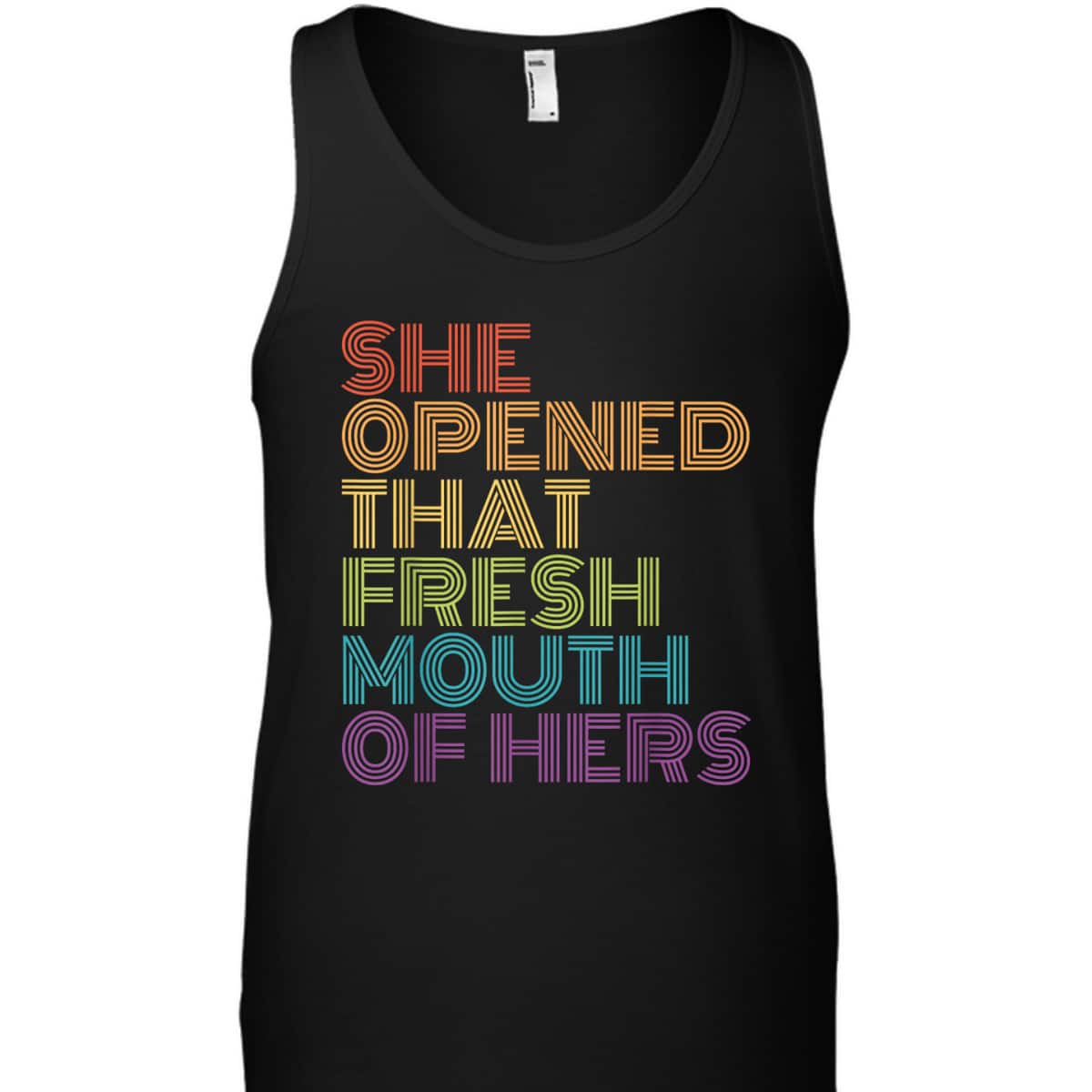 Feminist Gift For Nasty Women She Opened That Fresh Mouth T-Shirt Feminist Gift For Nasty Women She Opened That Fresh Mouth T-Shirt