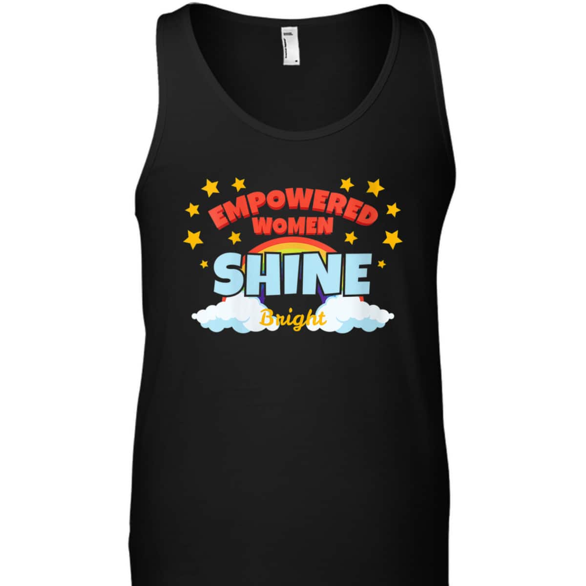 Womens Empowered Women Shine Bright Gift For Girls And Women T-Shirt Womens Empowered Women Shine Bright Gift For Girls And Women T-Shirt