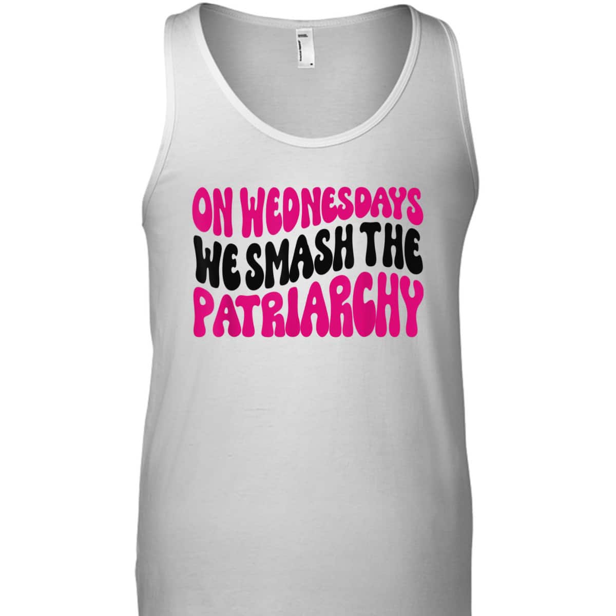 On Wednesdays We Smash The Patriarchy Pink Feminist Feminism T-Shirt