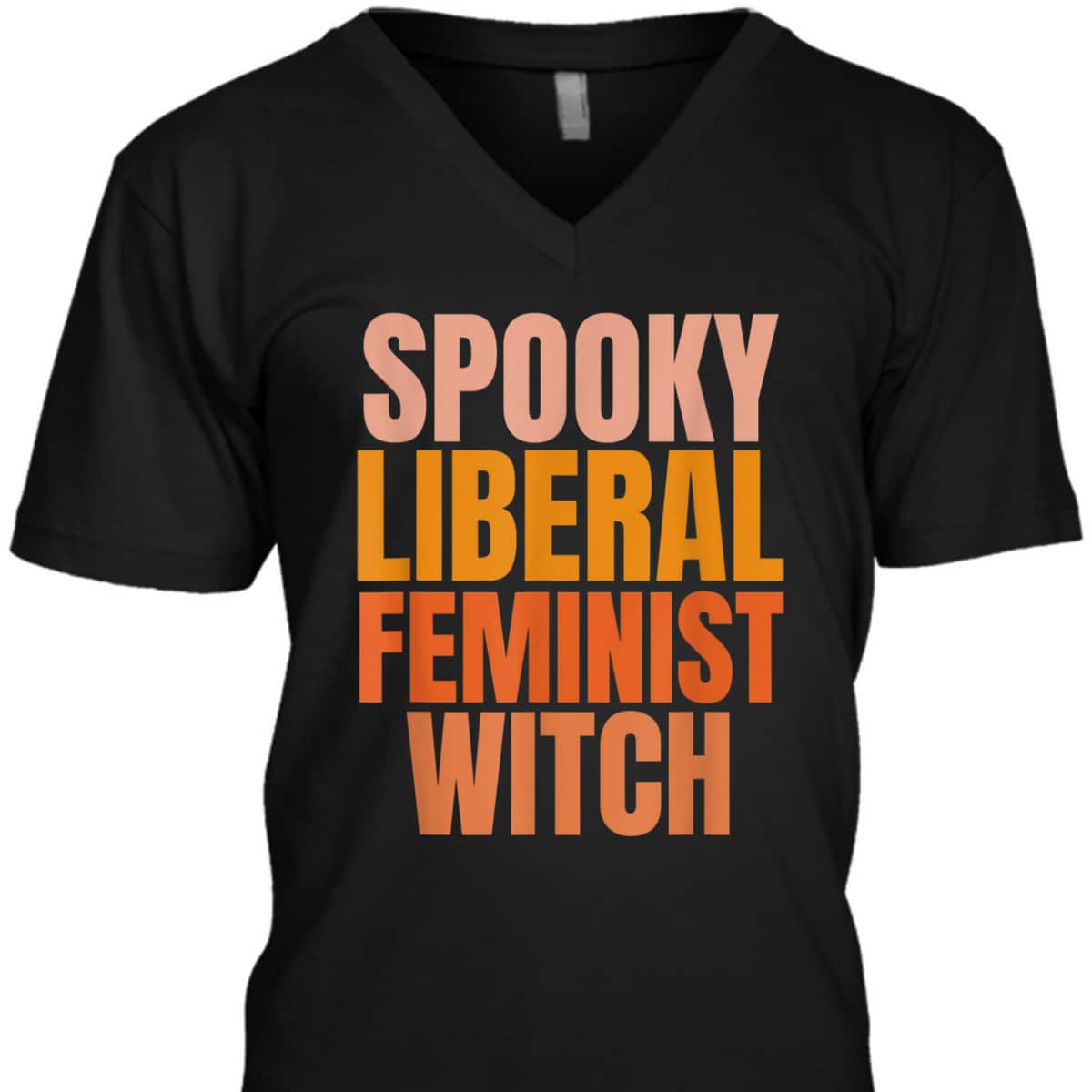 Spooky Liberal Feminist Witch Pro Choice Feminist Costume T-Shirt