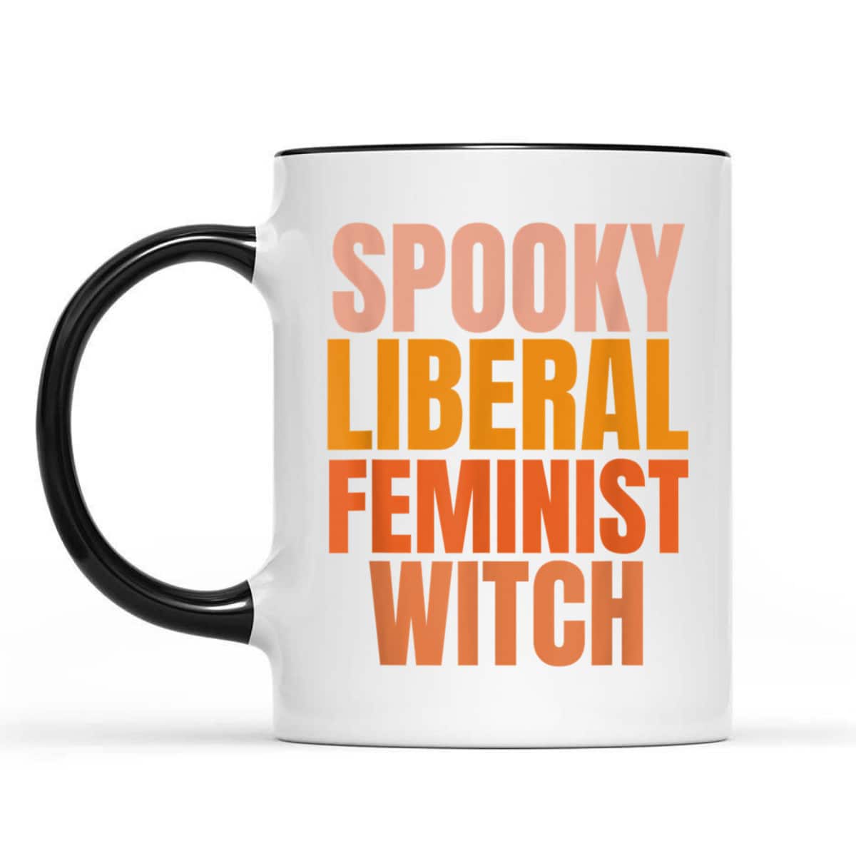 Spooky Liberal Feminist Witch Pro Choice Feminist Costume T-Shirt