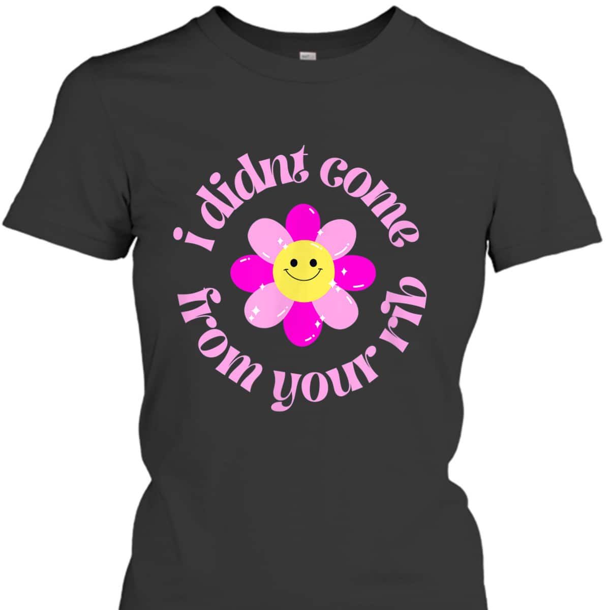 I Didn't Come From Your Rib Y2K Aesthetic Feminist T-Shirt I Didn't Come From Your Rib Y2K Aesthetic Feminist T-Shirt