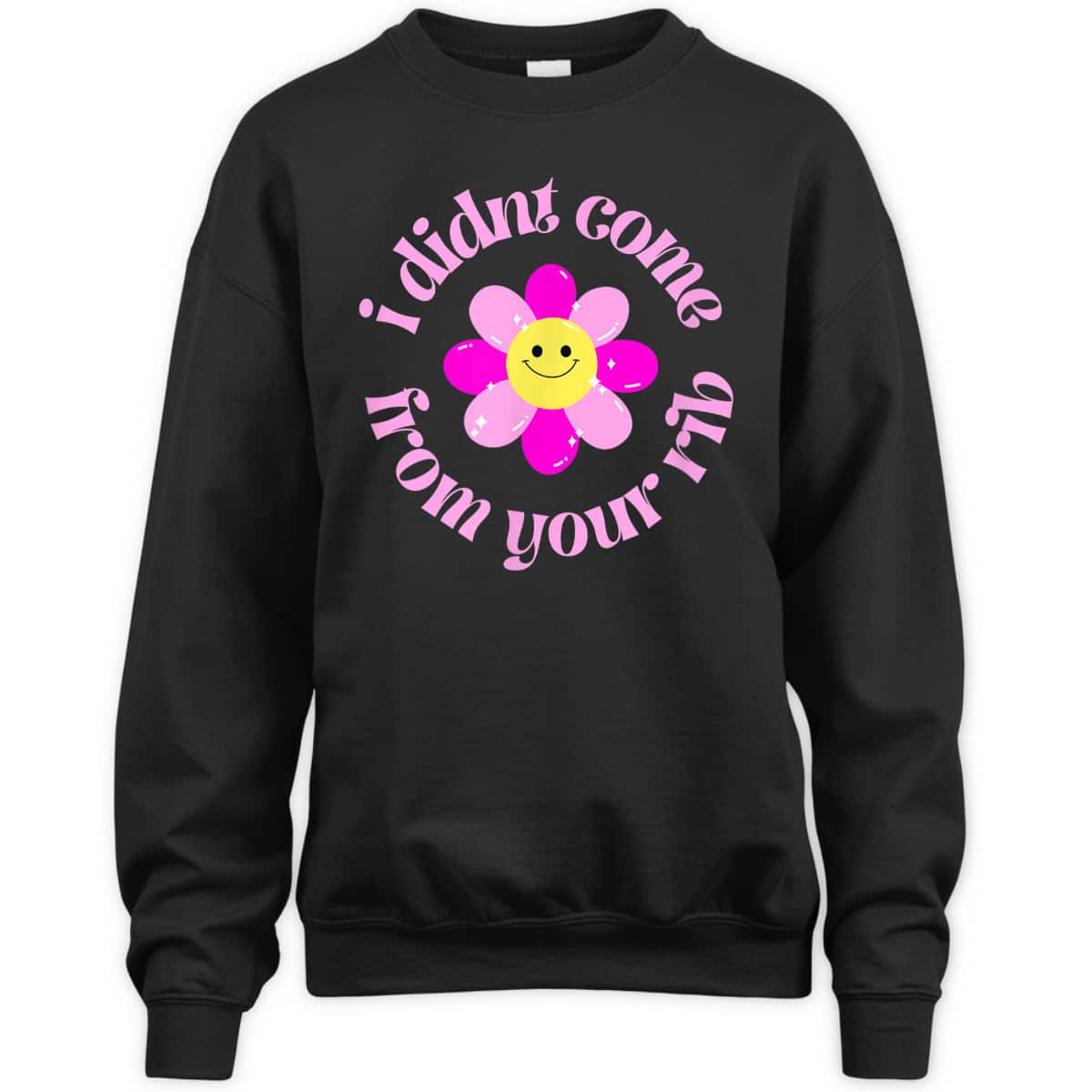 I Didn't Come From Your Rib Y2K Aesthetic Feminist T-Shirt