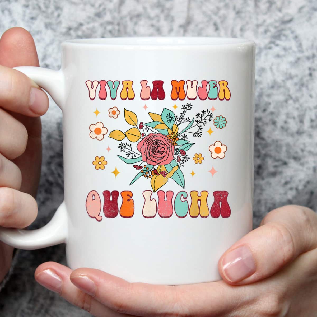 Viva La Mujer Que Lucha Latina Power Feminist Mexican Groovy T-Shirt Viva La Mujer Que Lucha Latina Power Feminist Mexican Groovy T-Shirt