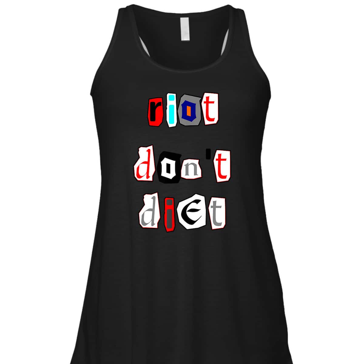 Riot Don't Diet Funny Feminist Riot Grrl T-Shirt Riot Don't Diet Funny Feminist Riot Grrl T-Shirt