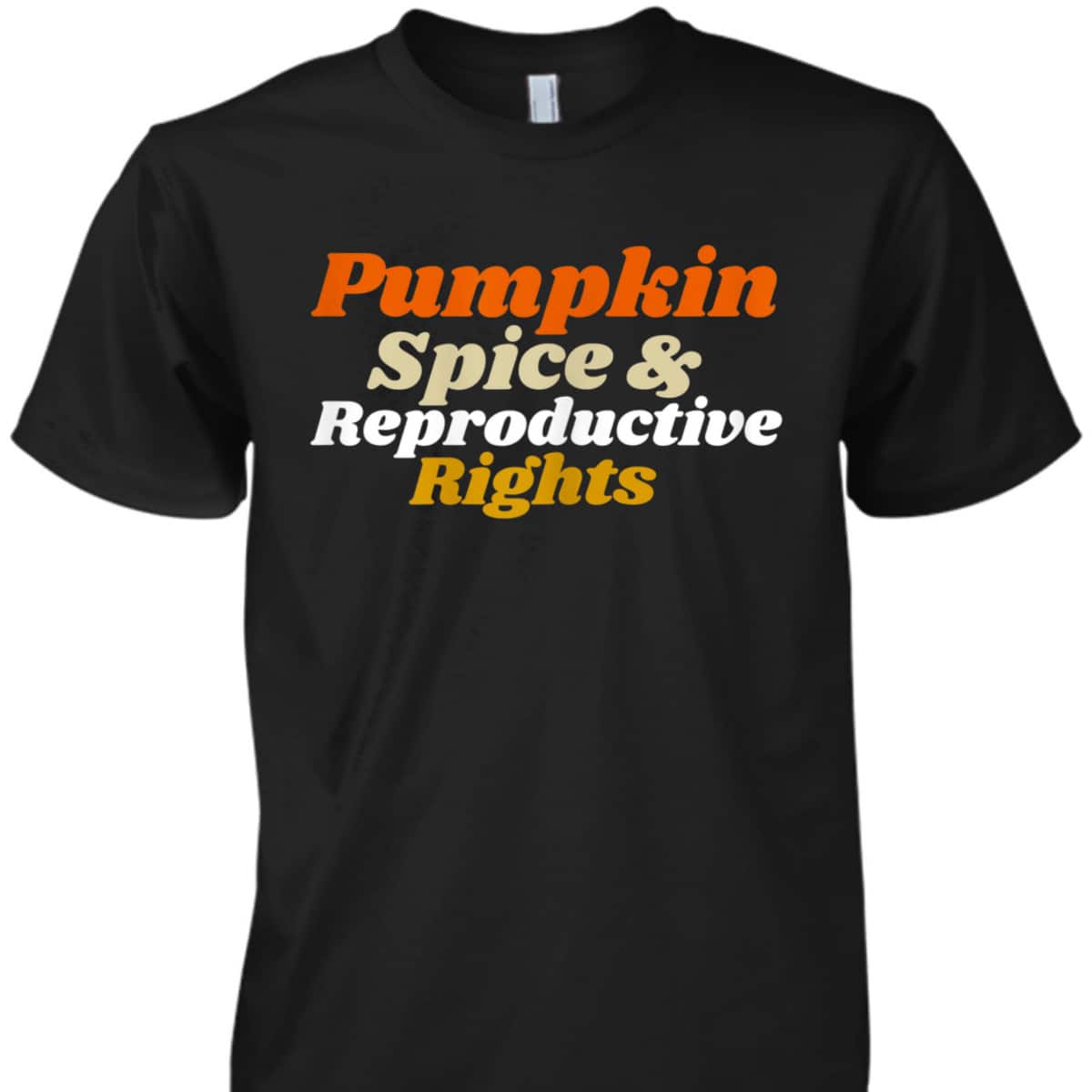 Womens Pumpkin Spice And Reproductive Rights Feminist T-Shirt Womens Pumpkin Spice And Reproductive Rights Feminist T-Shirt
