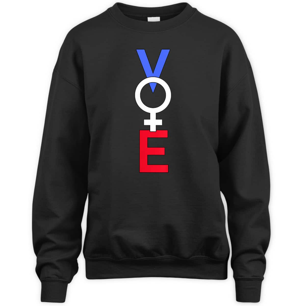 Womens Feminist Vote Red White Blue American Voting Election T-Shirt Womens Feminist Vote Red White Blue American Voting Election T-Shirt