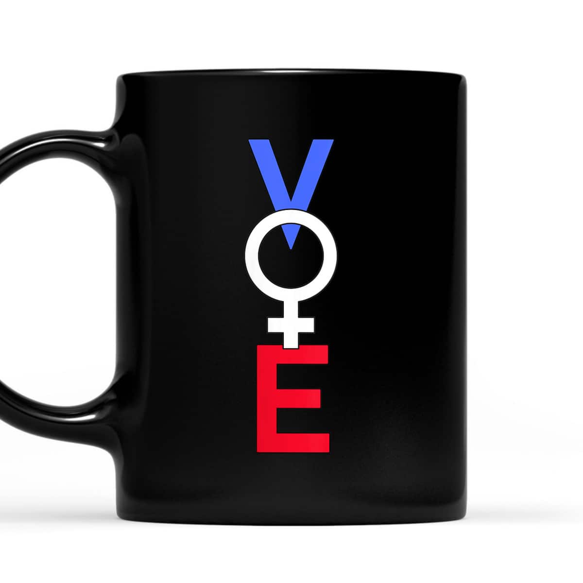 Womens Feminist Vote Red White Blue American Voting Election T-Shirt Womens Feminist Vote Red White Blue American Voting Election T-Shirt