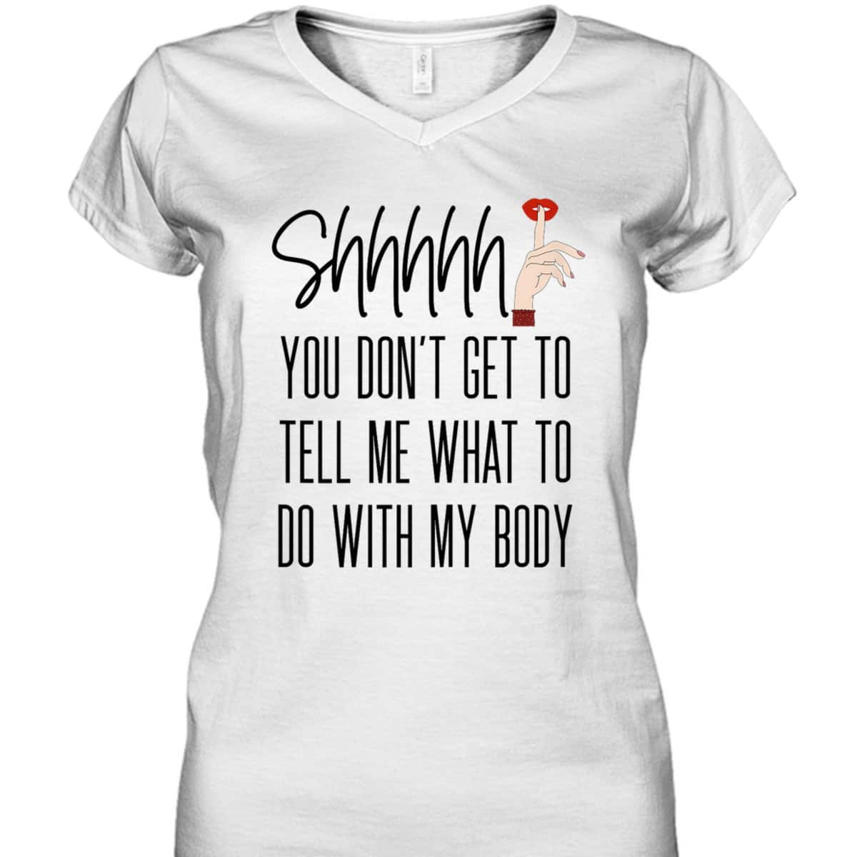 Reproductive Rights My Body Pro Choice Feminism Womens T-Shirt