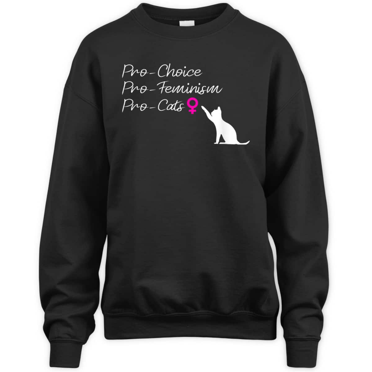 Pro-Choice Pro-Feminism Pro-Cats T-Shirt Pro-Choice Pro-Feminism Pro-Cats T-Shirt