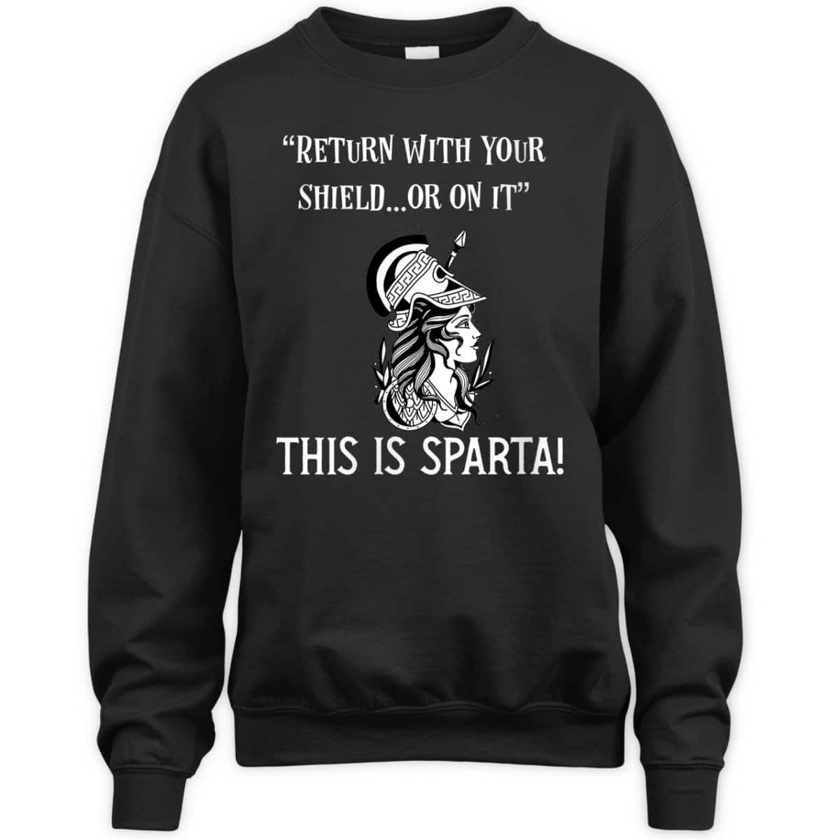 Womens Feminist Strong Greek Women This Is Sparta History T-Shirt